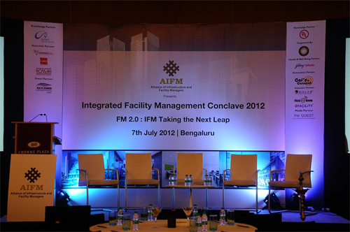 eFACiLiTY was at the Integrated Facility Management Conclave 2012, Bangalore