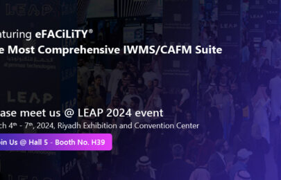 Join eFACiLiTY® at LEAP 2024, Saudi Arabia to discover the Future of Facility Management