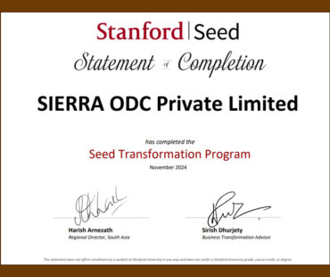 A Transformational Milestone for SIERRA!